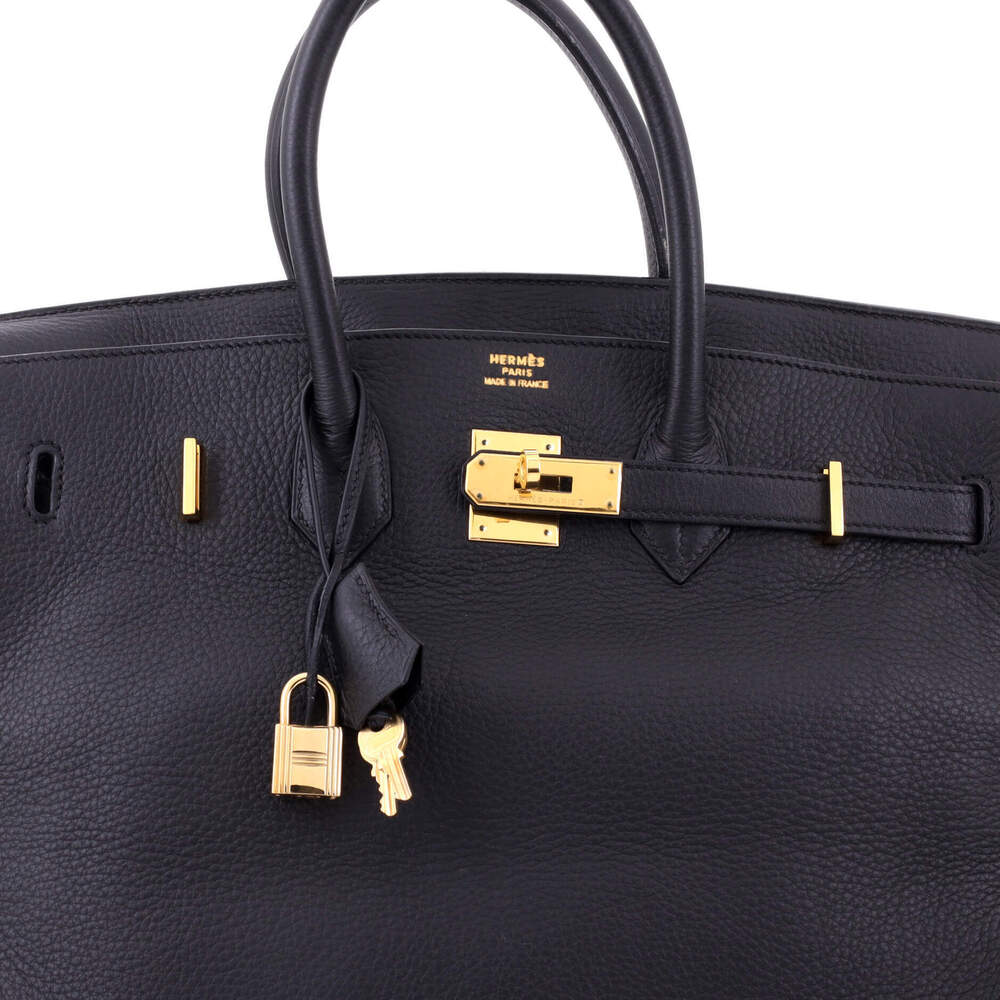 Hermes Birkin 35 Black Togo with Gold Hardware - Picture 5 of 8